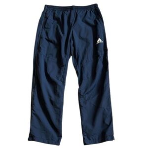 Adidas Clima365 Full Zip Navy Track/Wind Pants Baggy Retro Mesh Formotion Large